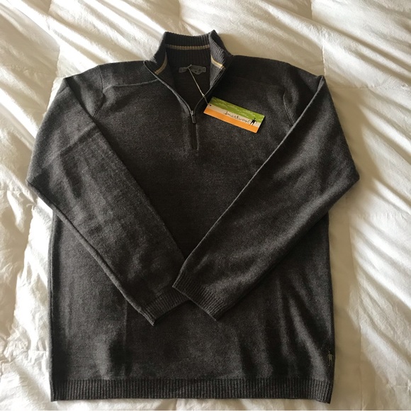 Smartwool Other - New!! 100% Smartwool Men’s sweater half-zip. M Soft & comfy!